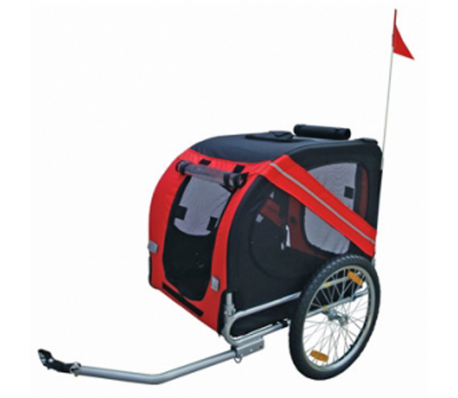 VidaXL - Hondenfietskar Rex (rood) VidaXL - Hondenfietskar Rex (rood)