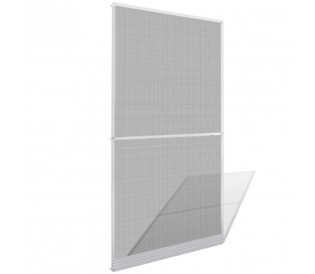 VidaXL - Hordeur met scharnieren wit 120 x 240 cm VidaXL - Hordeur met scharnieren wit 120 x 240 cm
