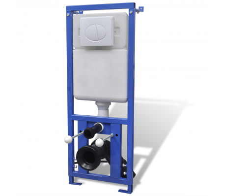 VidaXL - Inbouwreservoir voor wandcloset met 2-delige doorspoelknop VidaXL - Inbouwreservoir voor wandcloset met 2-delige doorspoelknop