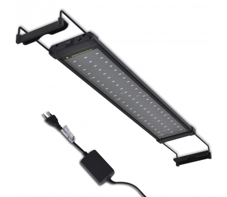VidaXL - LED Aquarium lichtkap verstelbaar 52 - 75 cm (blauw en wit) VidaXL - LED Aquarium lichtkap verstelbaar 52 - 75 cm (blauw en wit)