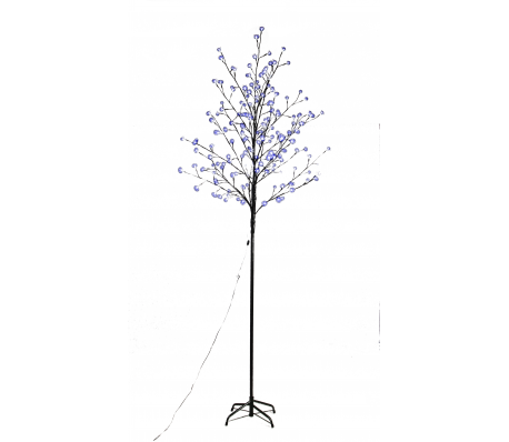 VidaXL - LED Boom met Bloesem 180 cm blauw VidaXL - LED Boom met Bloesem 180 cm blauw