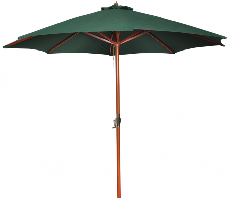 VidaXL - Parasol Apricis ø300 cm (groen) VidaXL - Parasol Apricis ø300 cm (groen)