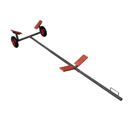 VidaXL - Rubberboot trailer 160 kg draagvermogen VidaXL - Rubberboot trailer 160 kg draagvermogen