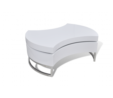 VidaXL - Salontafel multifunctioneel design wit VidaXL - Salontafel multifunctioneel design wit