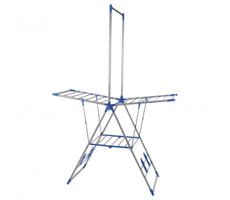 VidaXL - Staand droogrek (hoog) RVS