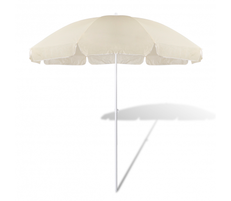 VidaXL - Strandparasol Tinos ø240 cm (zandwit)