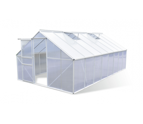 VidaXL - Tuinkas polycarbonaat 13,7 m²