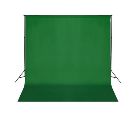 VidaXL - vidaXL Achtergrond doek 300 x 300 cm. Chroma key