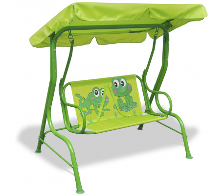 VidaXL - vidaXL Kinderschommelstoel groen VidaXL - vidaXL Kinderschommelstoel groen