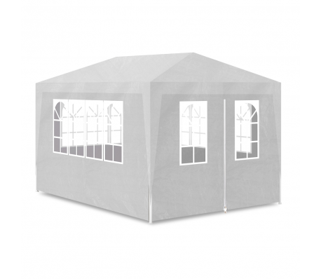 VidaXL - vidaXL Partytent 4 wanden 3 x 4 m wit