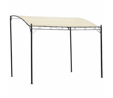 VidaXL - vidaXL Tuinpaviljoen Milaan 3 x 2.5 m crème VidaXL - vidaXL Tuinpaviljoen Milaan 3 x 2.5 m crème