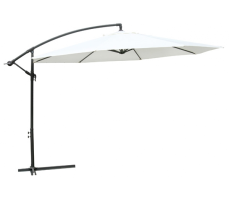 VidaXL - Zweefparasol Kronos 350cm (beige)