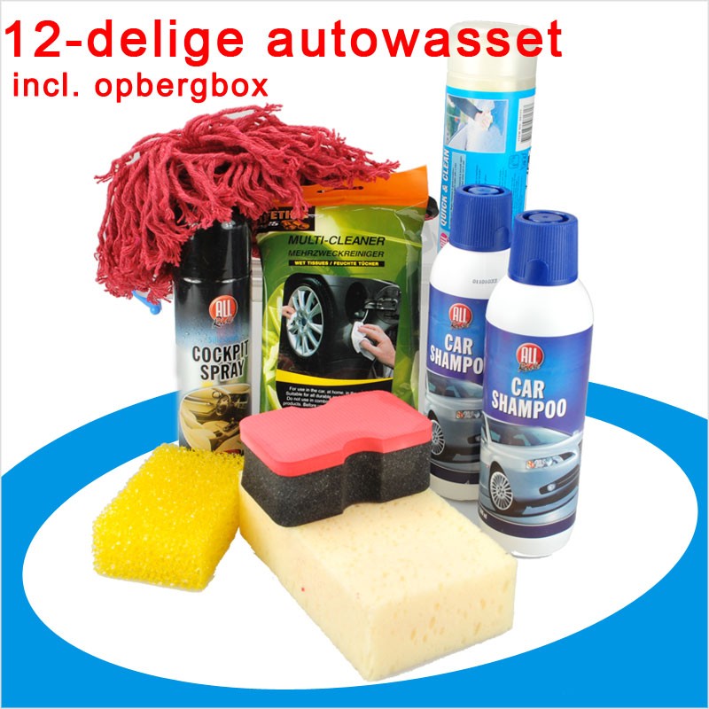 vsdeal.com - 12- delige autowasset & opbergbox