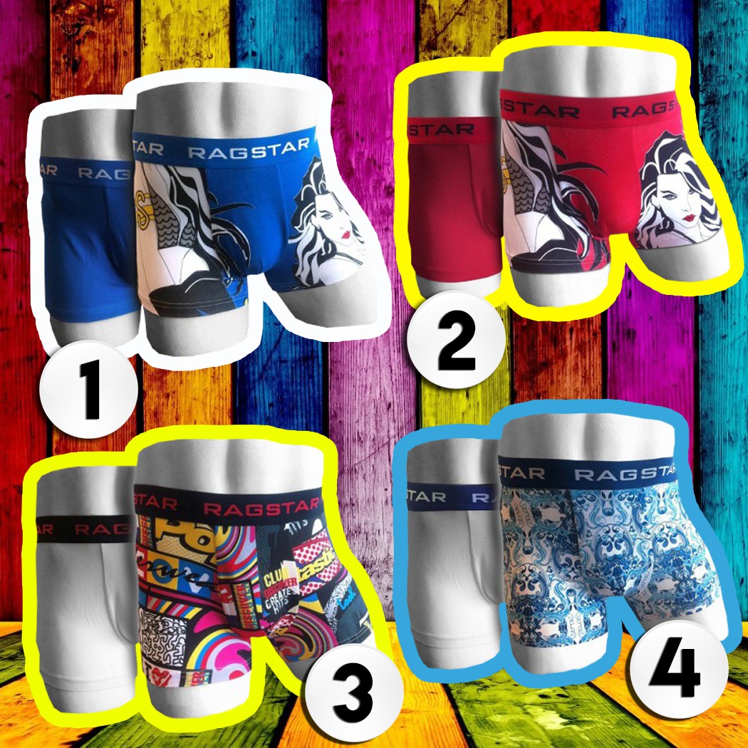 vsdeal.com - 2 Pack Ragstar Boxershorts 4 designs vsdeal.com - 2 Pack Ragstar Boxershorts 4 designs