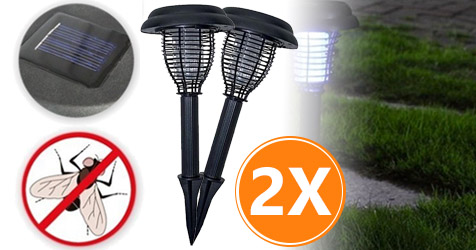 vsdeal.com - 2 stuks Solar Insectenverdelger Lampen vsdeal.com - 2 stuks Solar Insectenverdelger Lampen