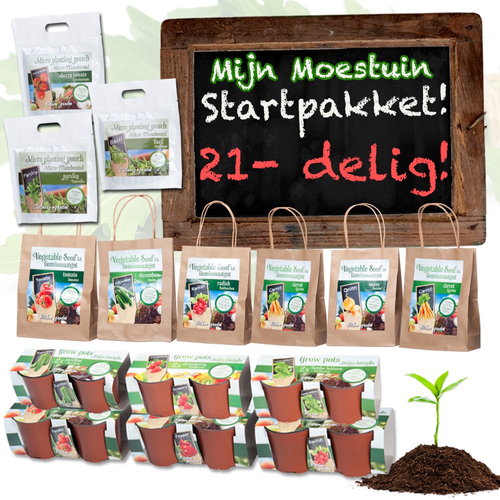 vsdeal.com - 21-Delig Moestuin Startpakket