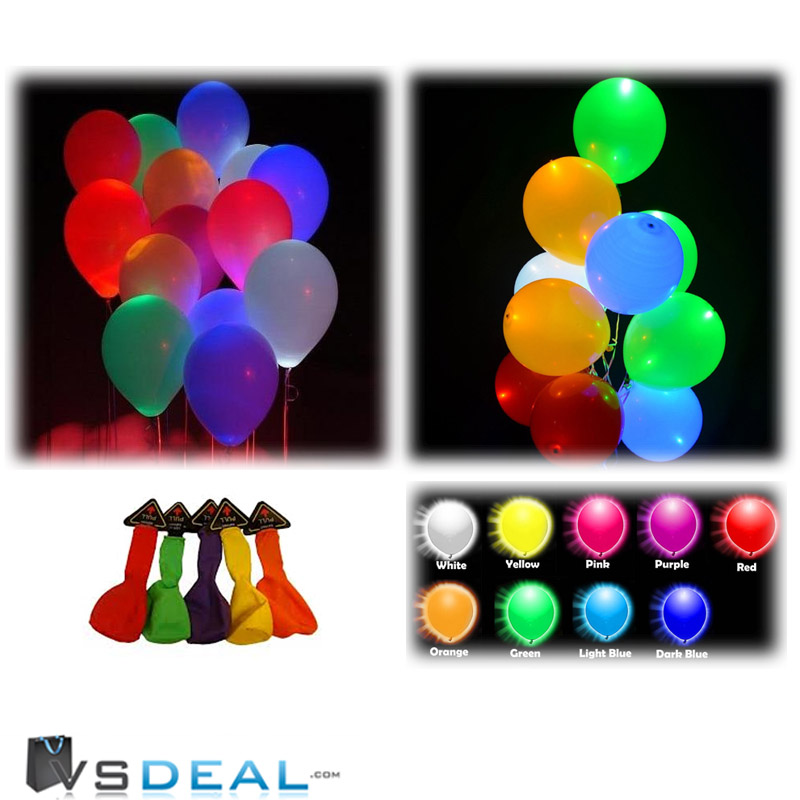vsdeal.com - 25 stuks LED Ballonnen vsdeal.com - 25 stuks LED Ballonnen