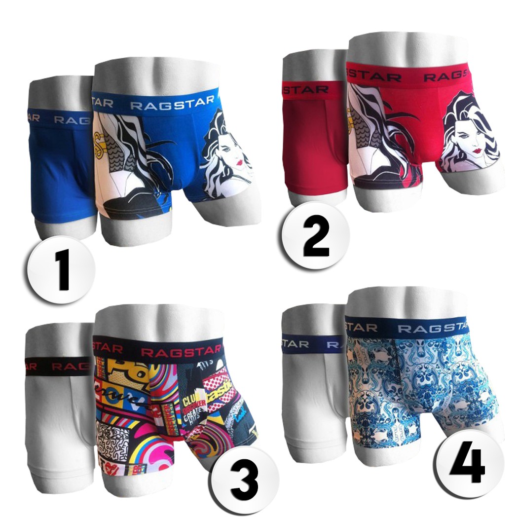 vsdeal.com - 2-Pack Ragstar Boxershorts | 4 designs vsdeal.com - 2-Pack Ragstar Boxershorts | 4 designs