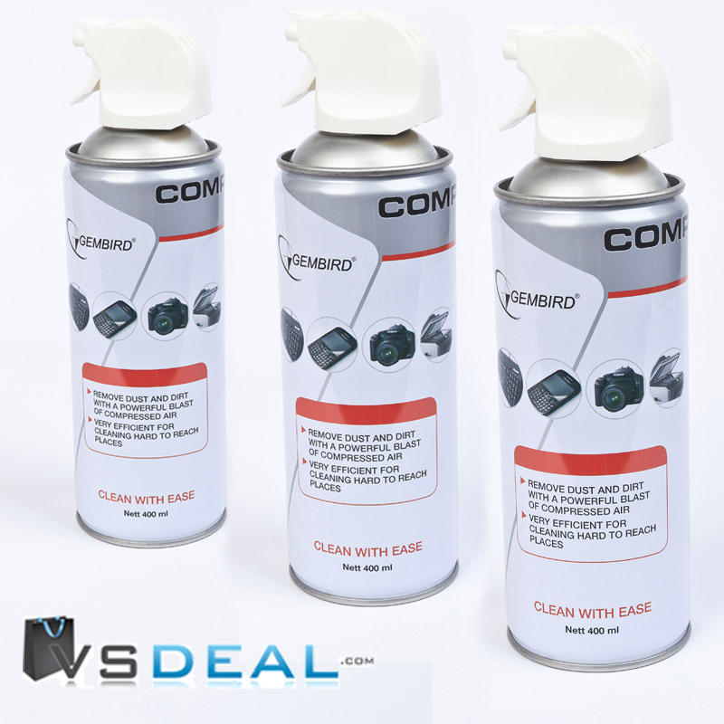 vsdeal.com - 3x 400ML Perslucht vsdeal.com - 3x 400ML Perslucht