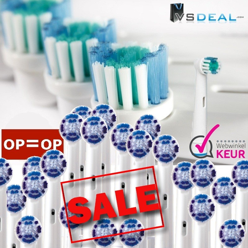 vsdeal.com - 4 of 8 Opzetborstels voor Oral-B tandenborstels OP=OP