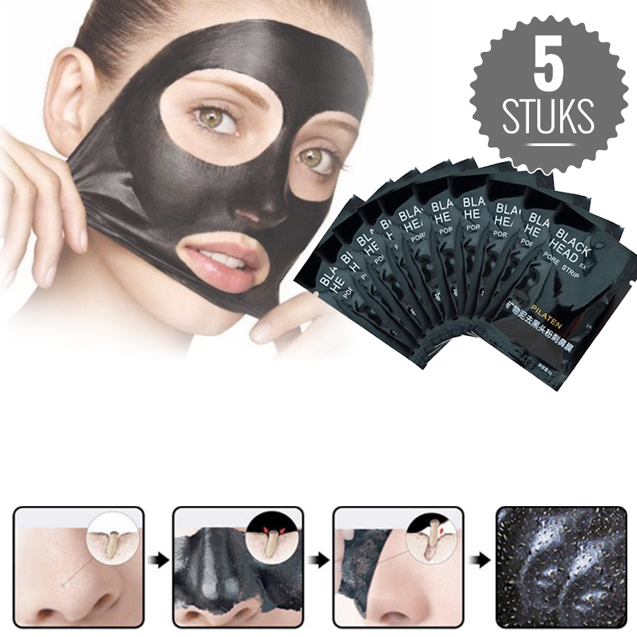 vsdeal.com - 5 Stuks Blackhead Verzorgingsmaskers | Voor hem & haar