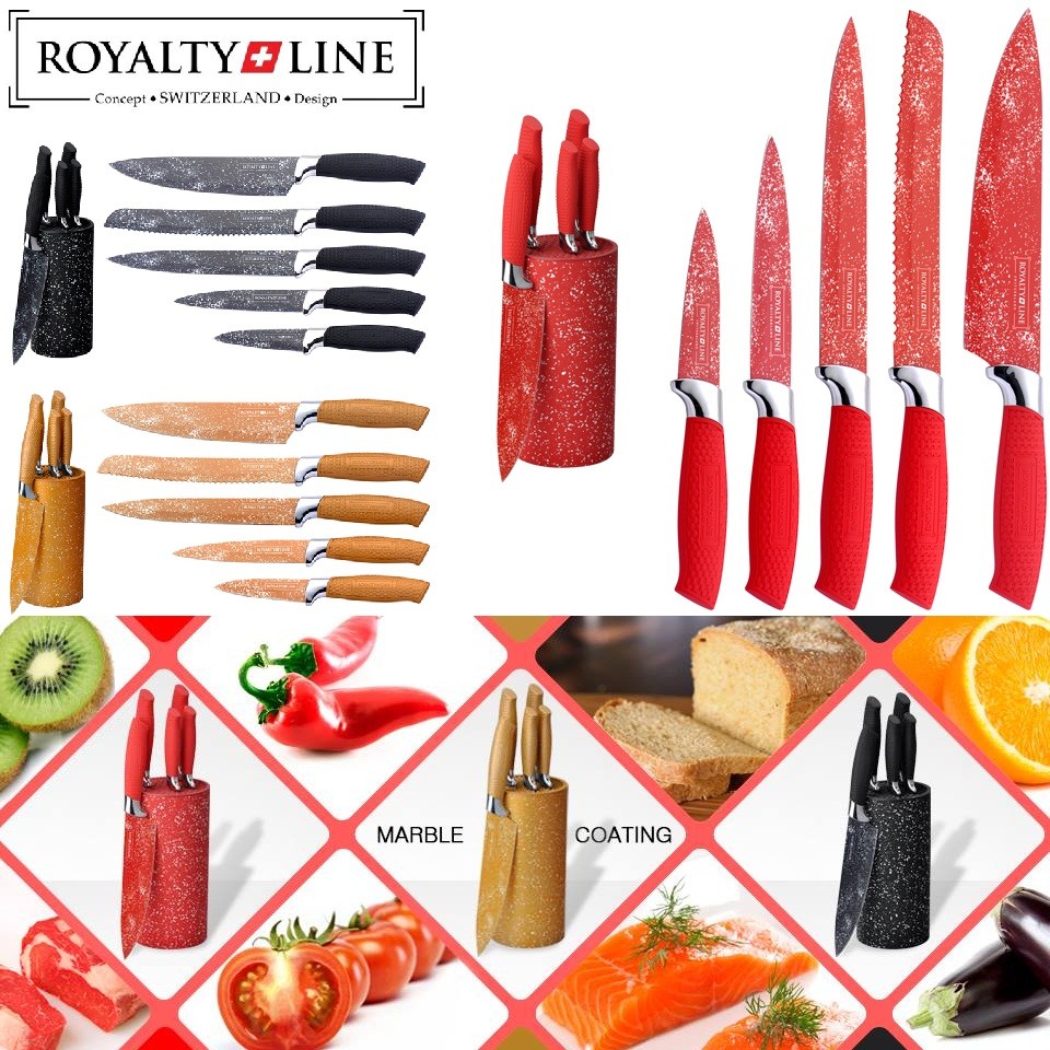 vsdeal.com - 5-delige Royalty Line Switzerland Messen inclusief luxe houder OP=OP vsdeal.com - 5-delige Royalty Line Switzerland Messen inclusief luxe houder OP=OP