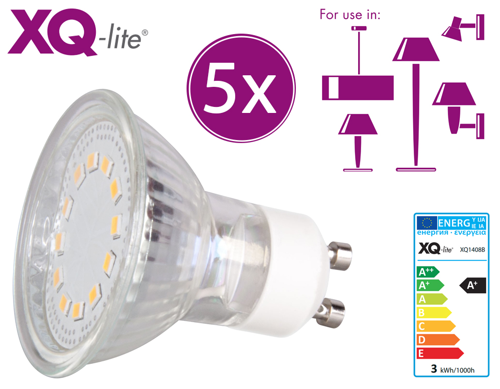 vsdeal.com - 5-pack LED Spots 3W (GU10 fitting) vsdeal.com - 5-pack LED Spots 3W (GU10 fitting)