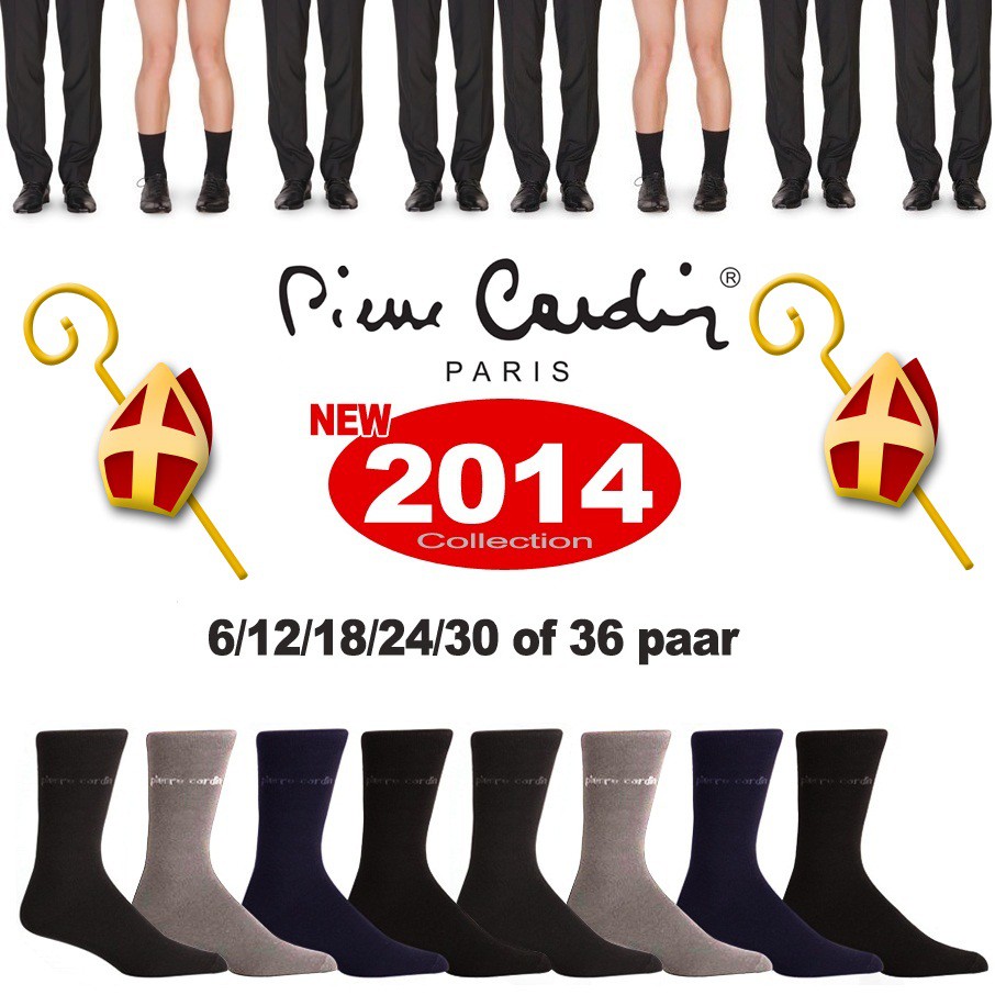 vsdeal.com - 6,9,12,18,24 of 30 paar stijlvolle Pierre Cardin Herensokken OP=OP