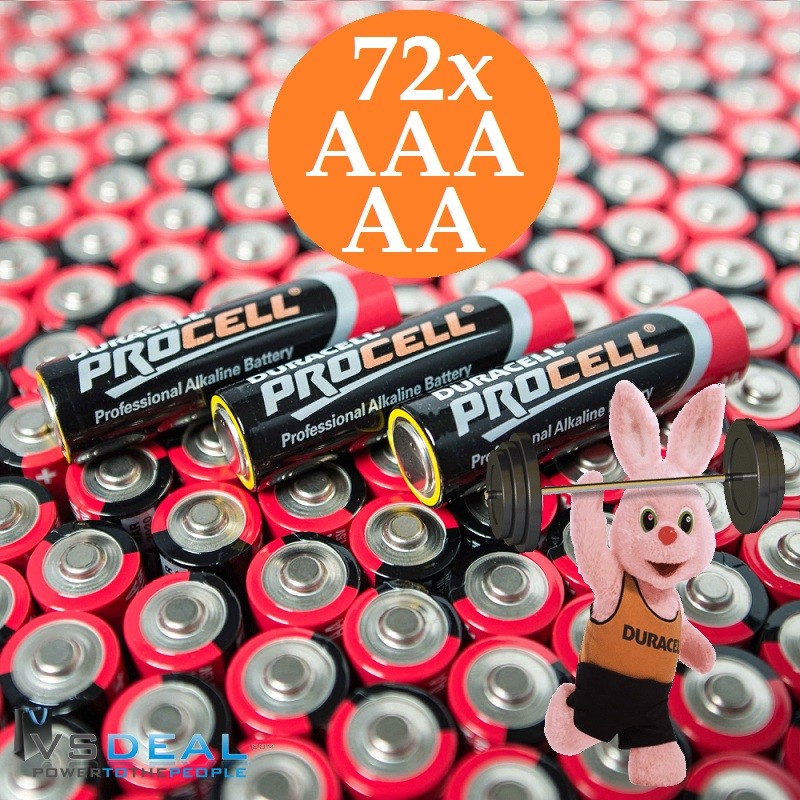 vsdeal.com - 72 Duracell Procell Professional BATTERIJEN OP=Pech vsdeal.com - 72 Duracell Procell Professional BATTERIJEN OP=Pech