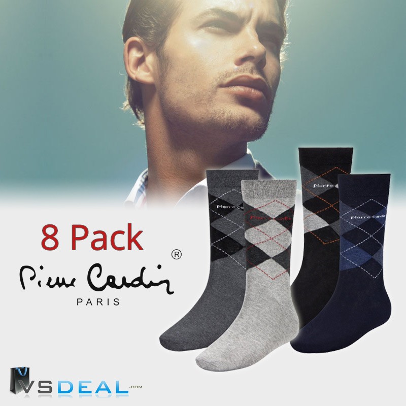 vsdeal.com - 8 x Pierre Cardin Classic Sokken vsdeal.com - 8 x Pierre Cardin Classic Sokken