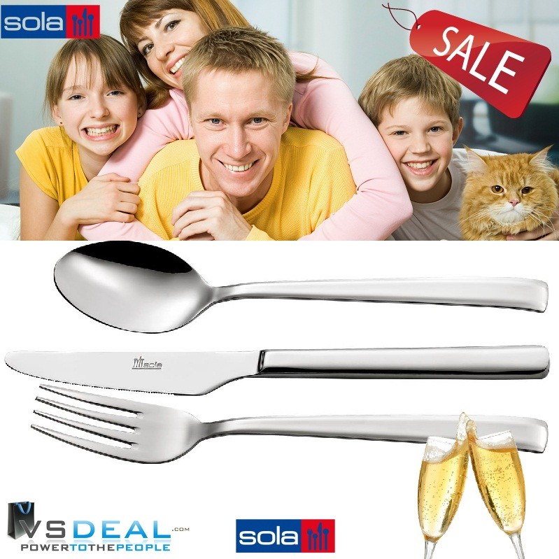 vsdeal.com - 82-delig Luxe bestekset van Sola OP=OP vsdeal.com - 82-delig Luxe bestekset van Sola OP=OP