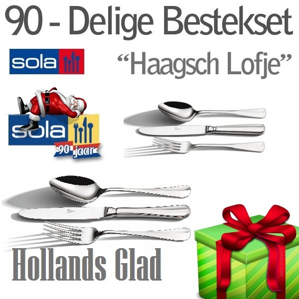 vsdeal.com - 90-delig Luxe bestekset van Sola Keuze uit 2 modellen vsdeal.com - 90-delig Luxe bestekset van Sola Keuze uit 2 modellen