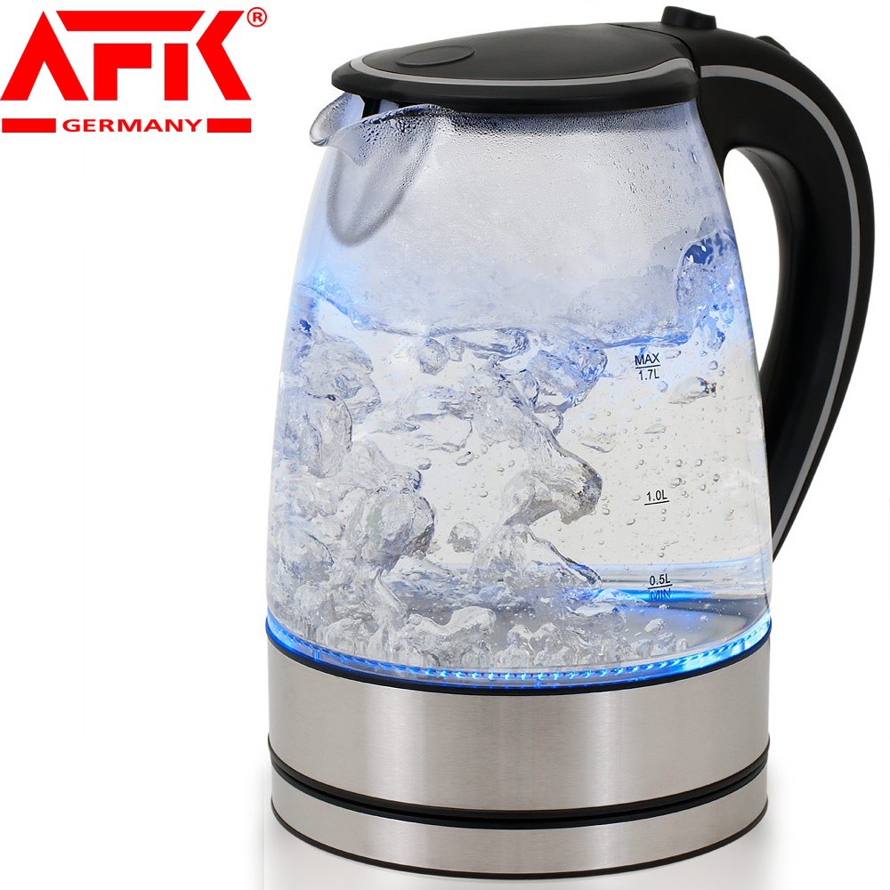 vsdeal.com - AFK Glazen Waterkoker met LED-verlichting OP=OP