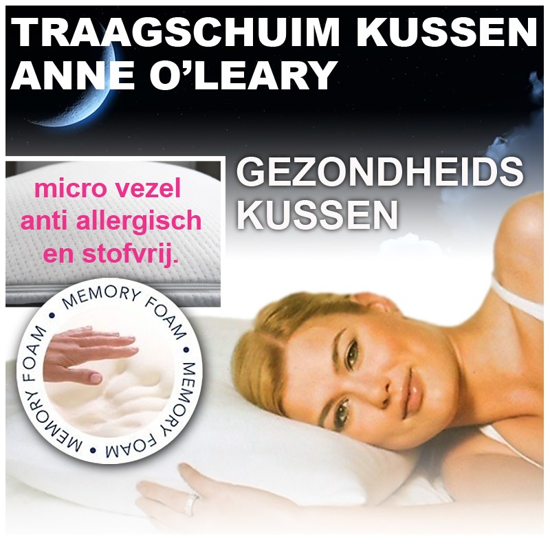 vsdeal.com - Anne O'Leary Traagschuim Kussen OP=OP