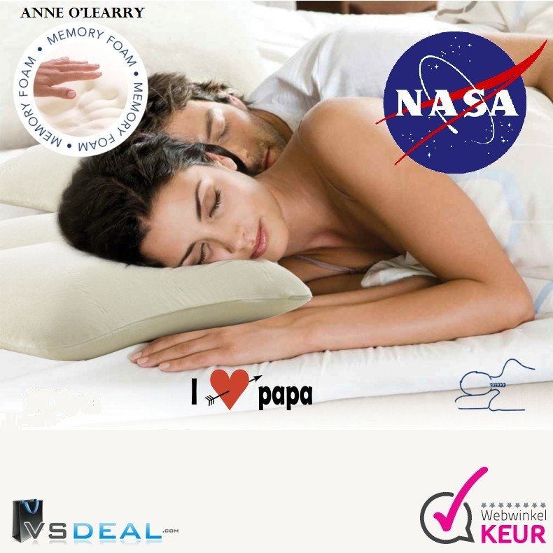 vsdeal.com - Anne O'Leary Traagschuim Kussen VaderdagTip OP=OP vsdeal.com - Anne O'Leary Traagschuim Kussen VaderdagTip OP=OP