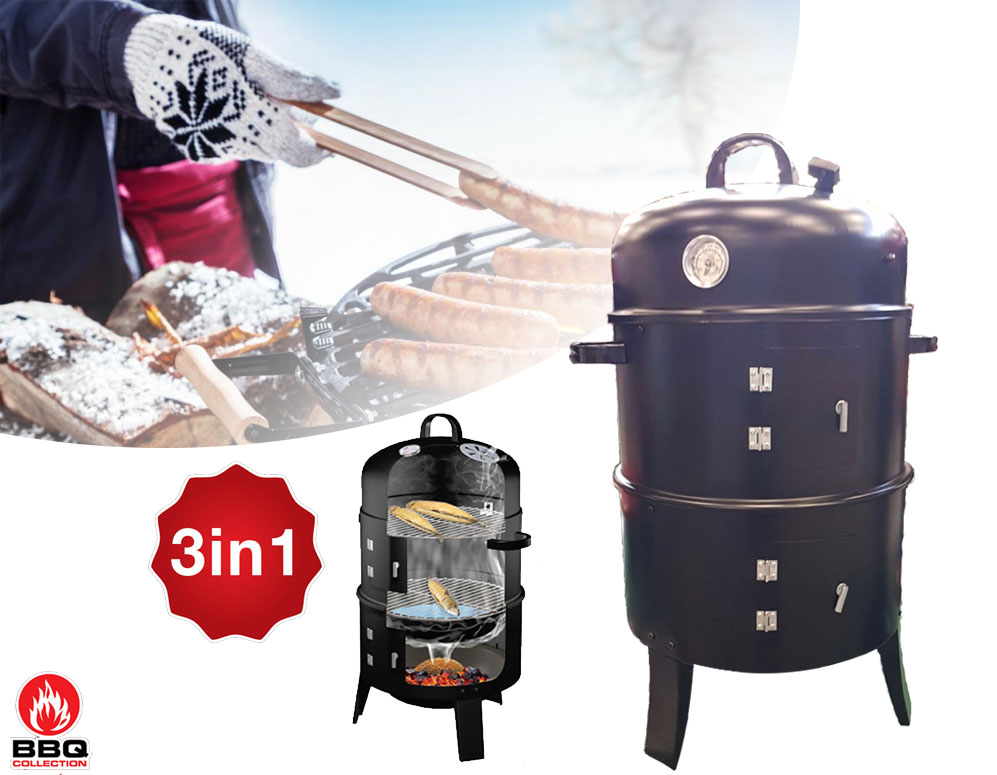 vsdeal.com - BBQ Collection 3 in 1 Rookoven vsdeal.com - BBQ Collection 3 in 1 Rookoven