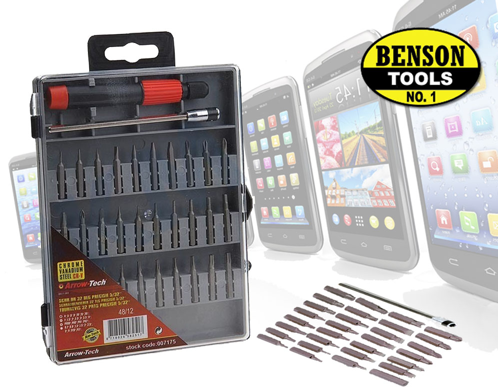 vsdeal.com - Benson 32-delige Precisie Toolset vsdeal.com - Benson 32-delige Precisie Toolset