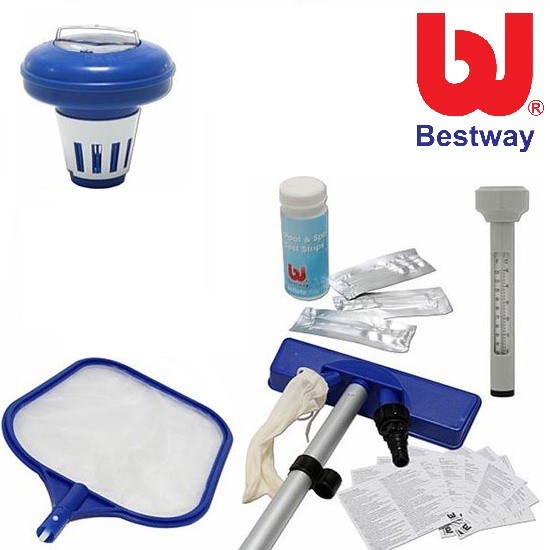 vsdeal.com - Bestway Zwembad reiniging set + reparatie set