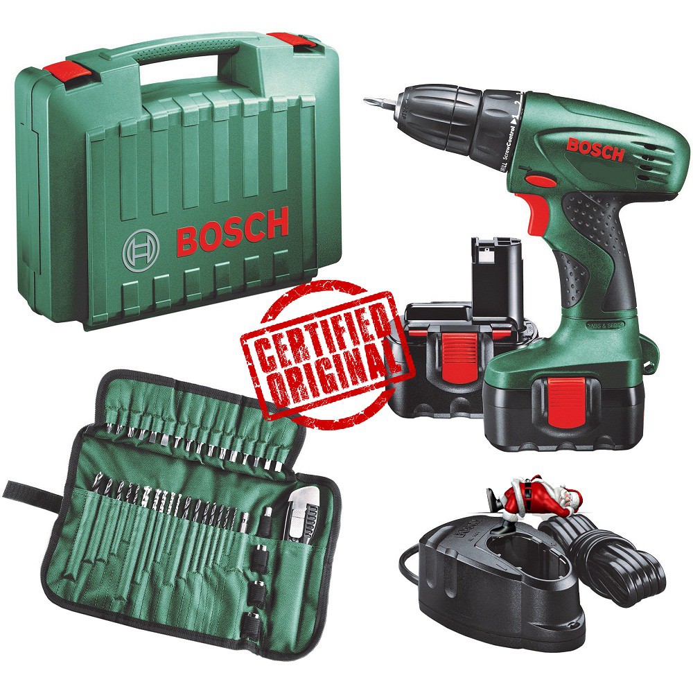 vsdeal.com - Bosch accu-schroefmachine incl. 2 accu?s en 39 delige accesoiresset vsdeal.com - Bosch accu-schroefmachine incl. 2 accu?s en 39 delige accesoiresset