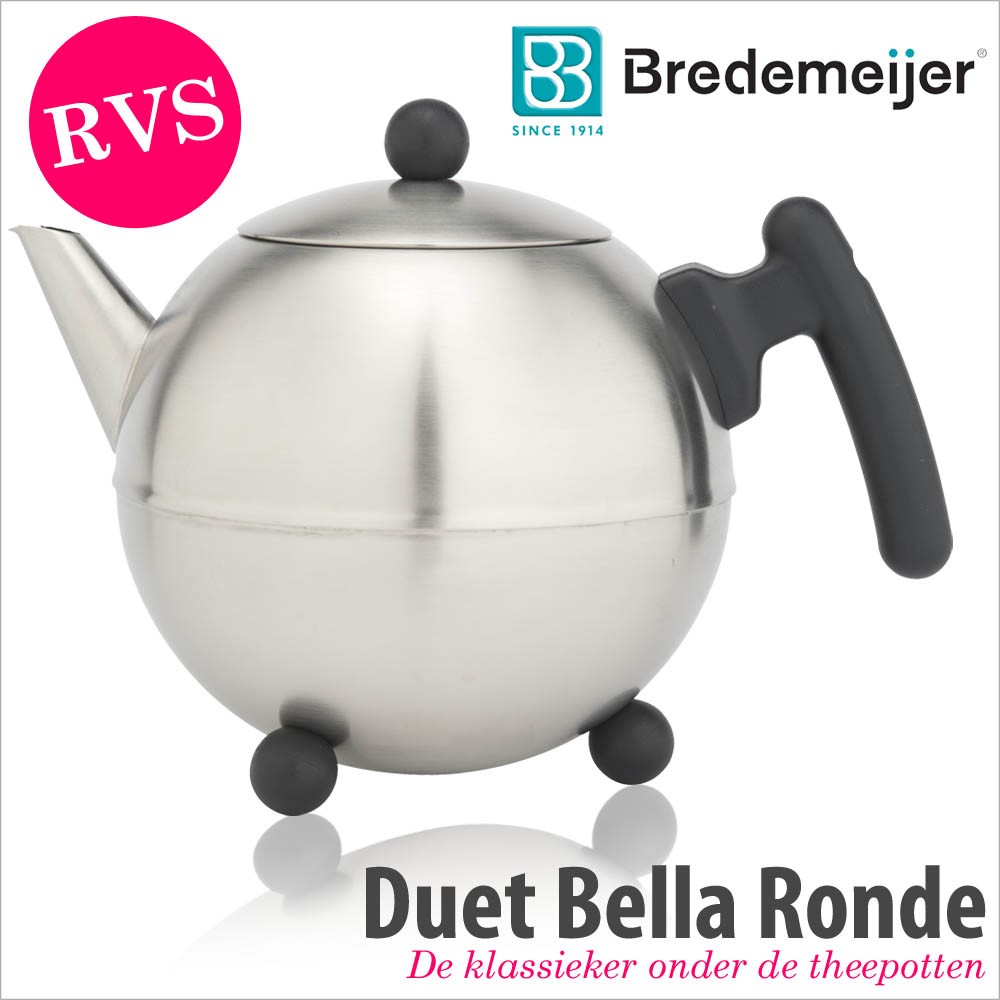 vsdeal.com - Bredemeijer Duet® Bella Ronde Theepot 1,2 l vsdeal.com - Bredemeijer Duet® Bella Ronde Theepot 1,2 l