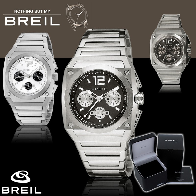 vsdeal.com - Breil Tribe Gear Chrono OP=OP Keuze uit 3