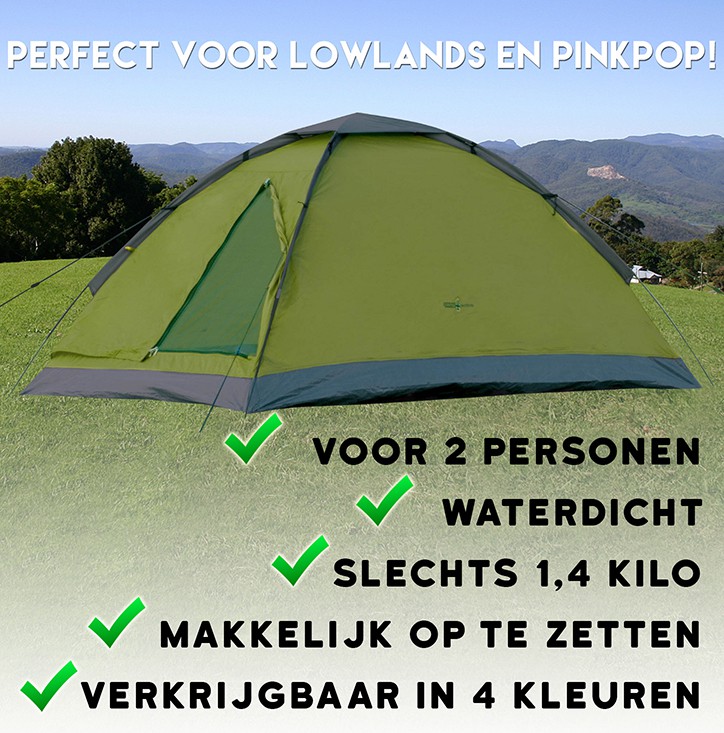 vsdeal.com - Complete Festival Dome Tent in 4 kleuren