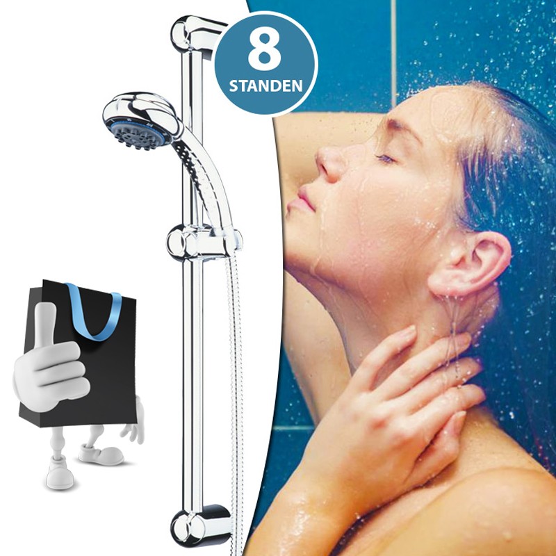 vsdeal.com - Complete Luxe douche set met 8 standen vsdeal.com - Complete Luxe douche set met 8 standen