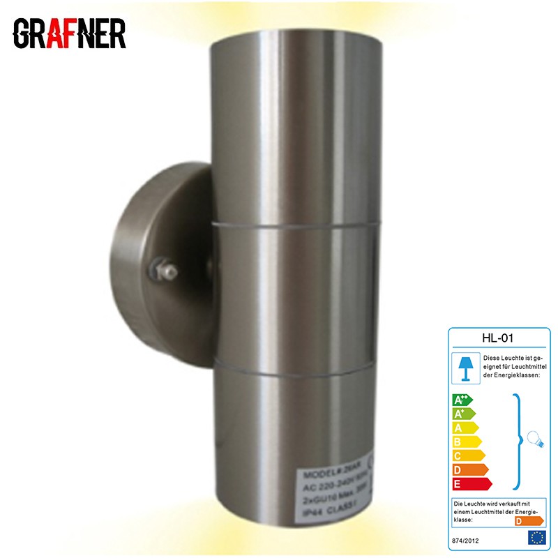 vsdeal.com - Design RVS Wandlamp UP & DOWN Light vsdeal.com - Design RVS Wandlamp UP & DOWN Light