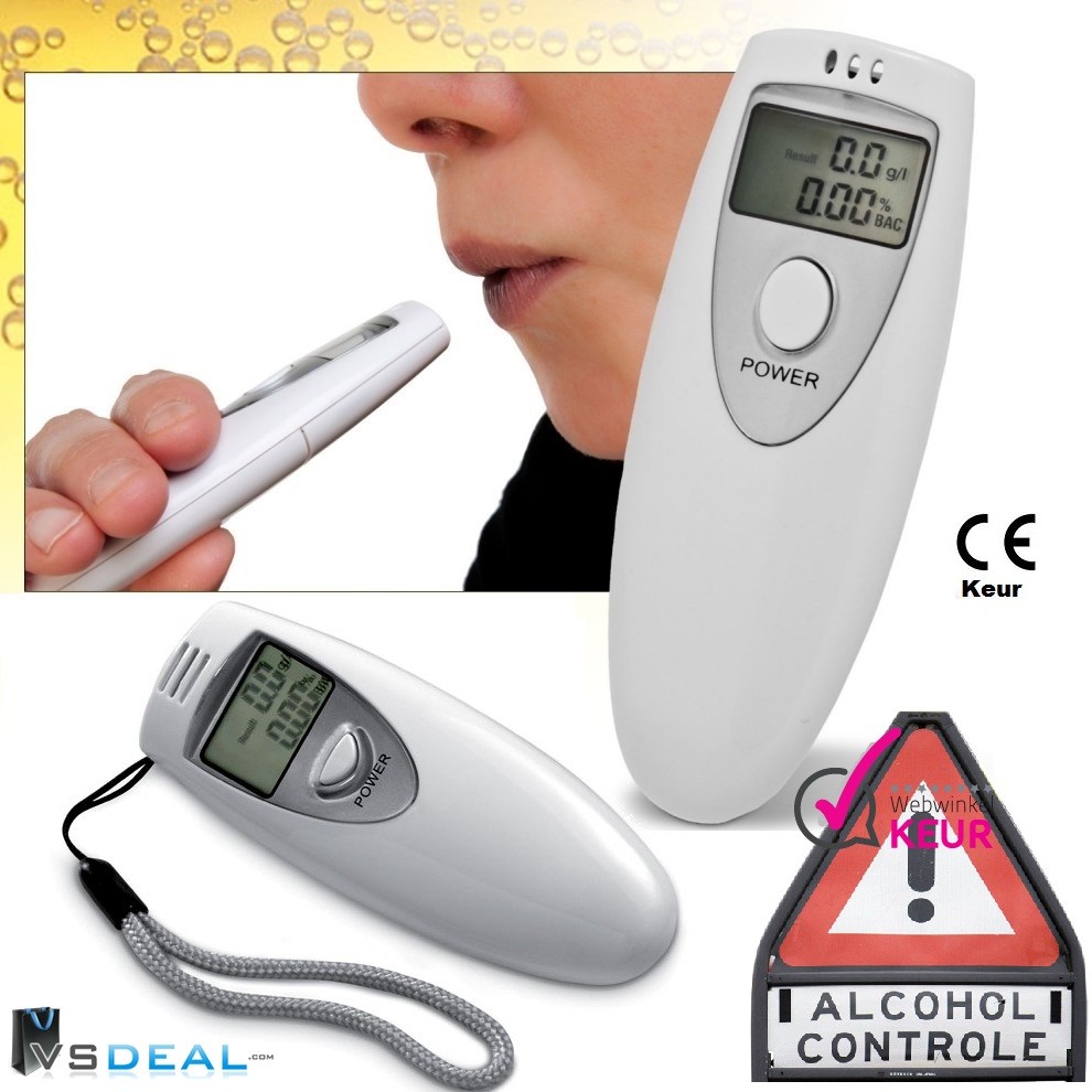 vsdeal.com - Digitale alcoholtester met LCD