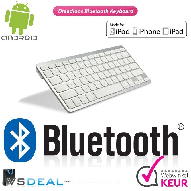 vsdeal.com - Draadloos Bluetooth Keyboard! OP=OP