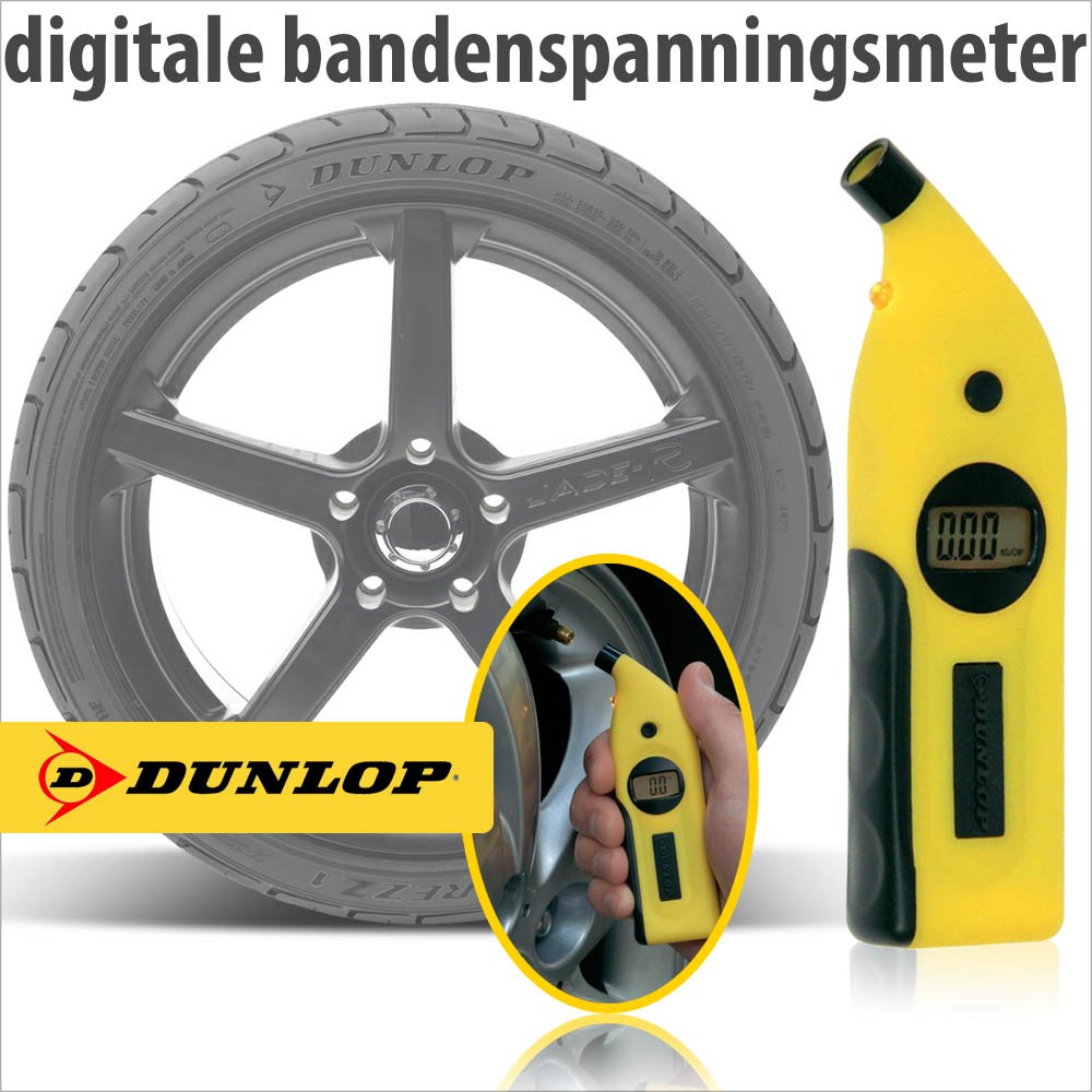vsdeal.com - Dunlop Digitale bandenspanningsmeter vsdeal.com - Dunlop Digitale bandenspanningsmeter