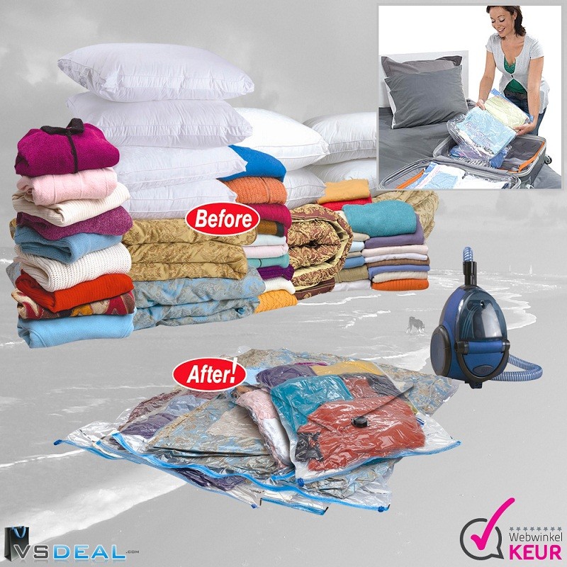 vsdeal.com - Duo pack 2-delige Space Bag OP=Pech vsdeal.com - Duo pack 2-delige Space Bag OP=Pech