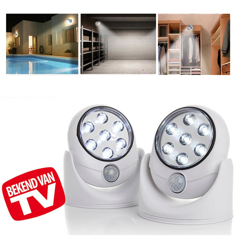 vsdeal.com - Duopack LED Lampen met Bewegingssensor vsdeal.com - Duopack LED Lampen met Bewegingssensor