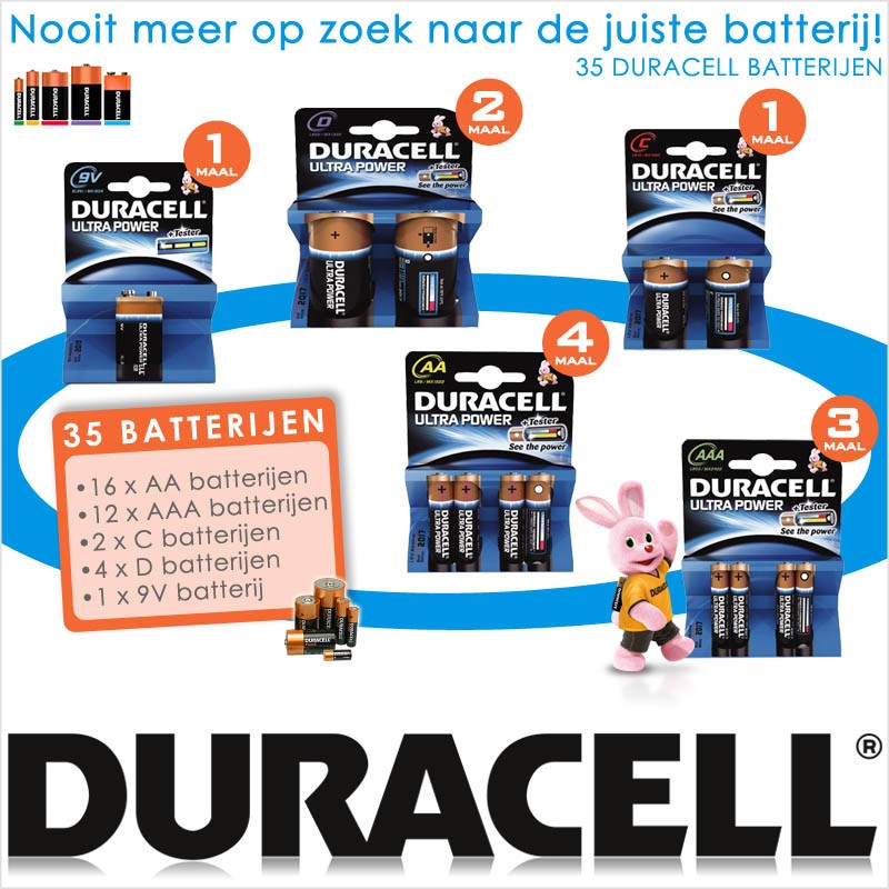 vsdeal.com - DURACELL ULTRA POWER ALL-in1 PAKKET